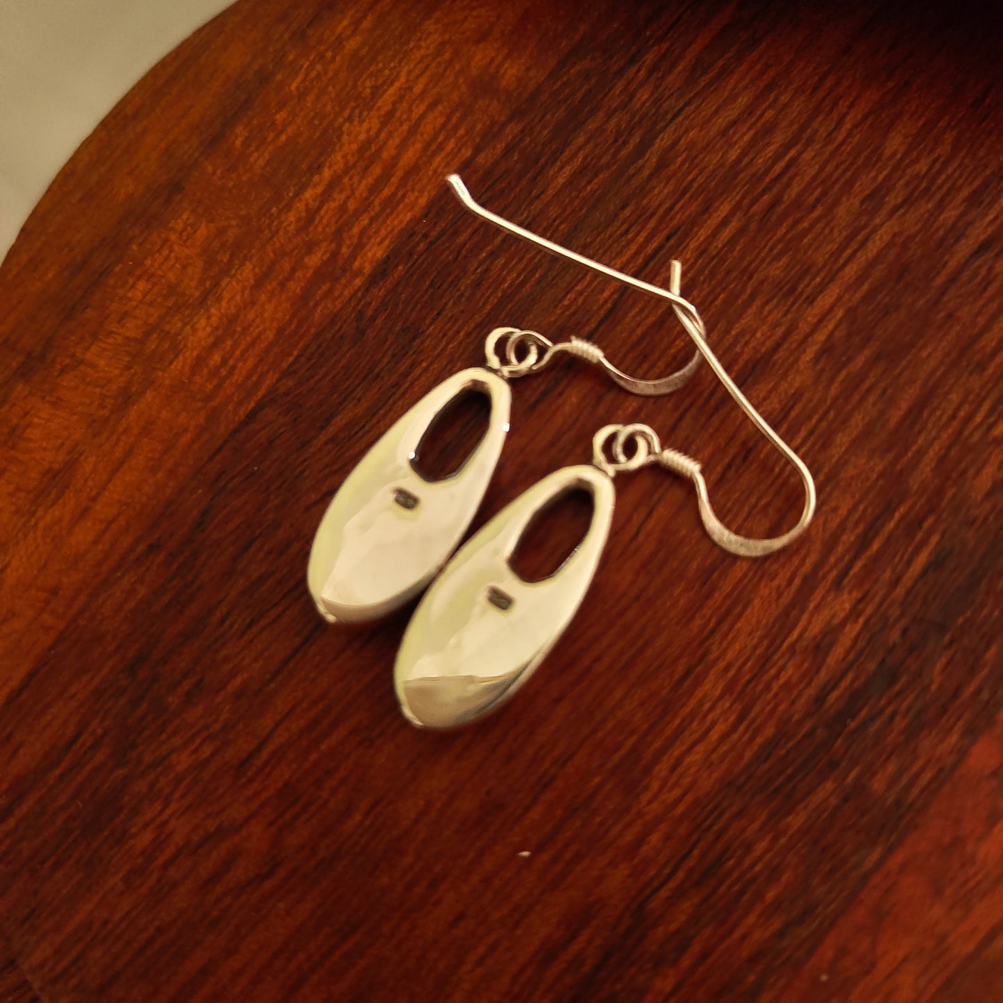 925 Silver Blue Enamel Dangler