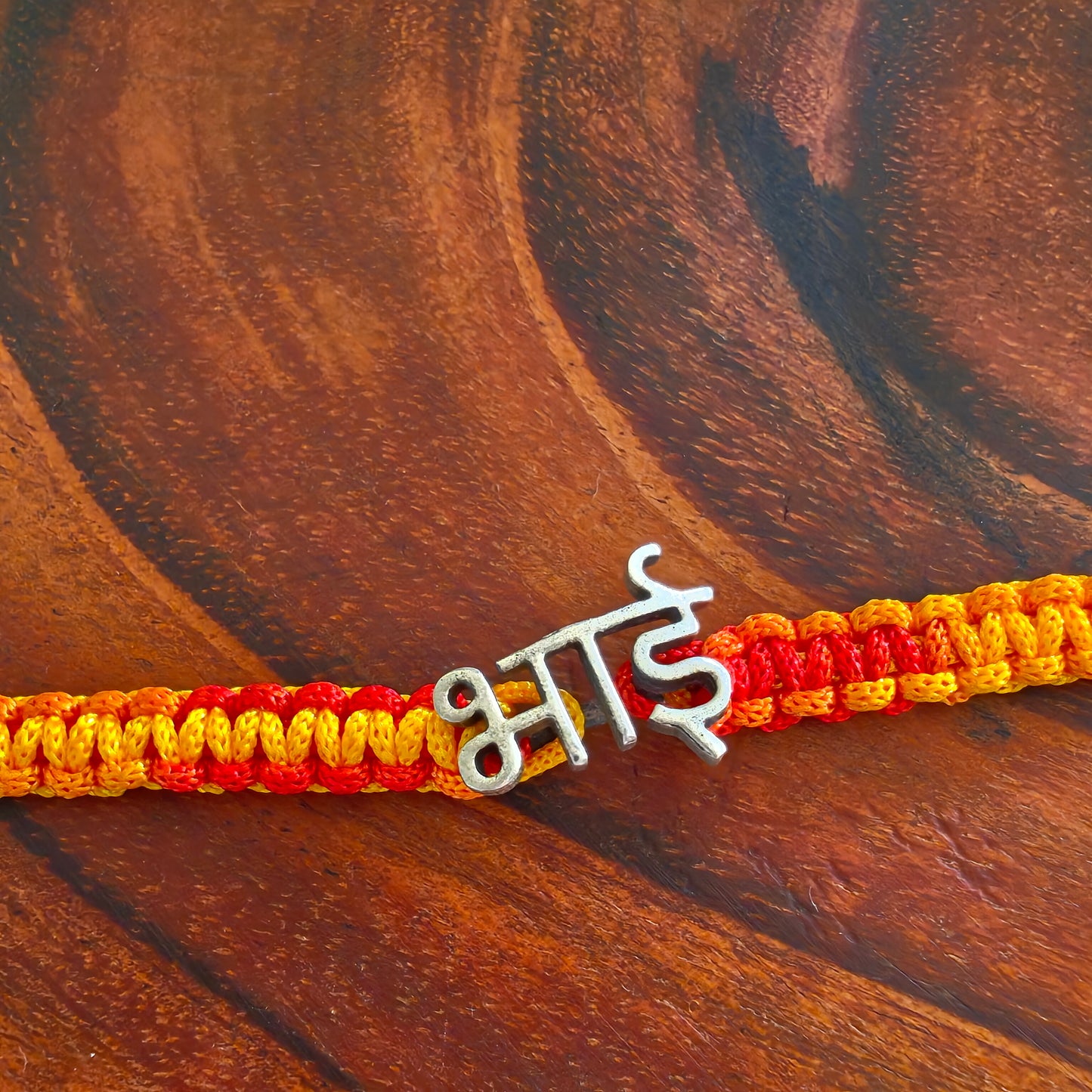 925 Silver Bhai (Hindi) Rakhi