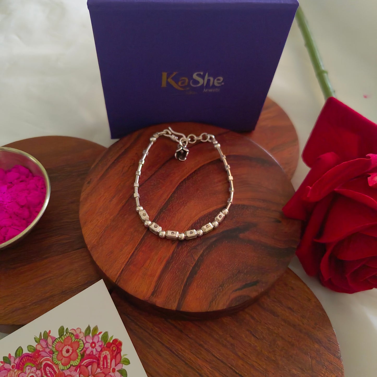 Exquisite Loose Everyday Bracelet With Pipe Beads