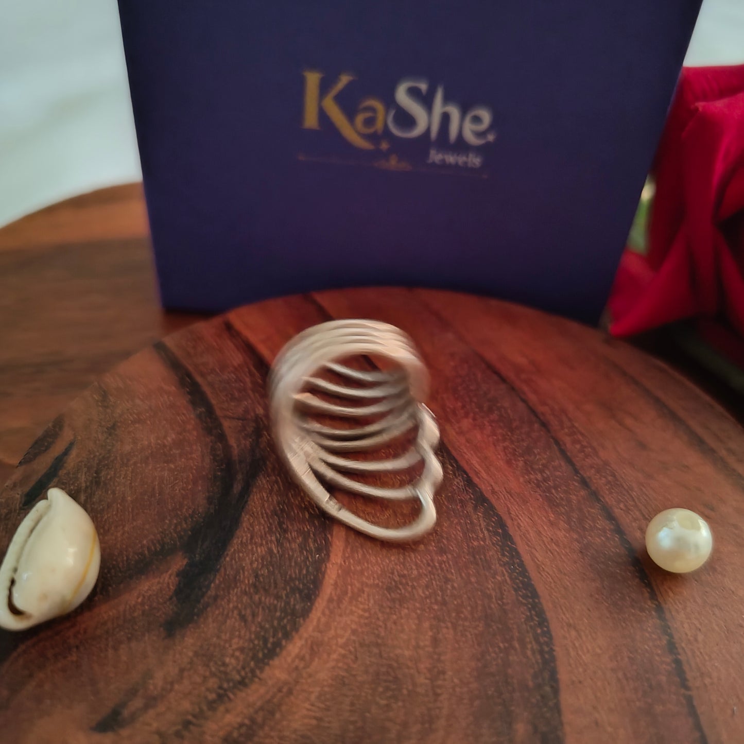 925 Silver Spiral Plain Wire Ring