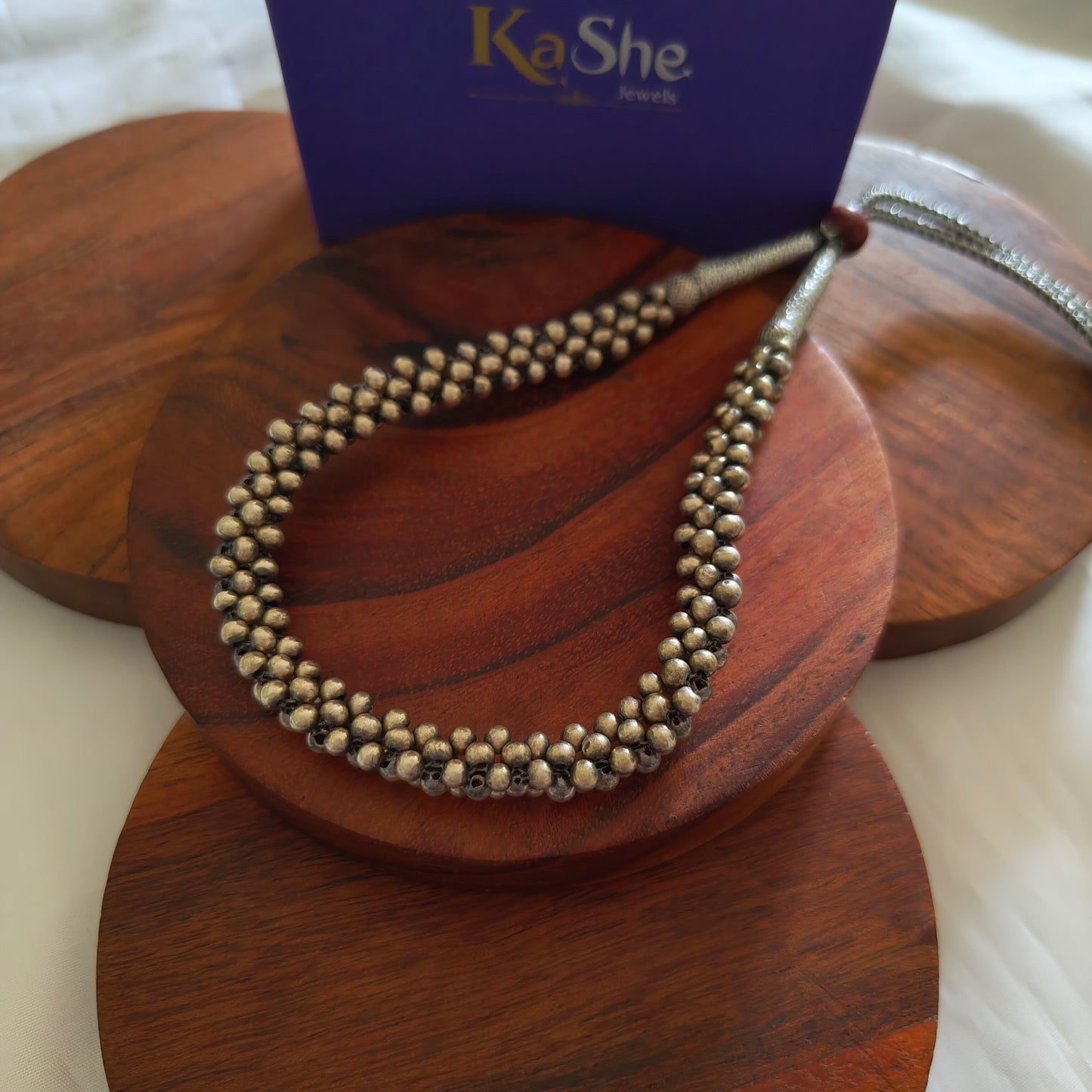 925 Silver Thushi Necklace Choker