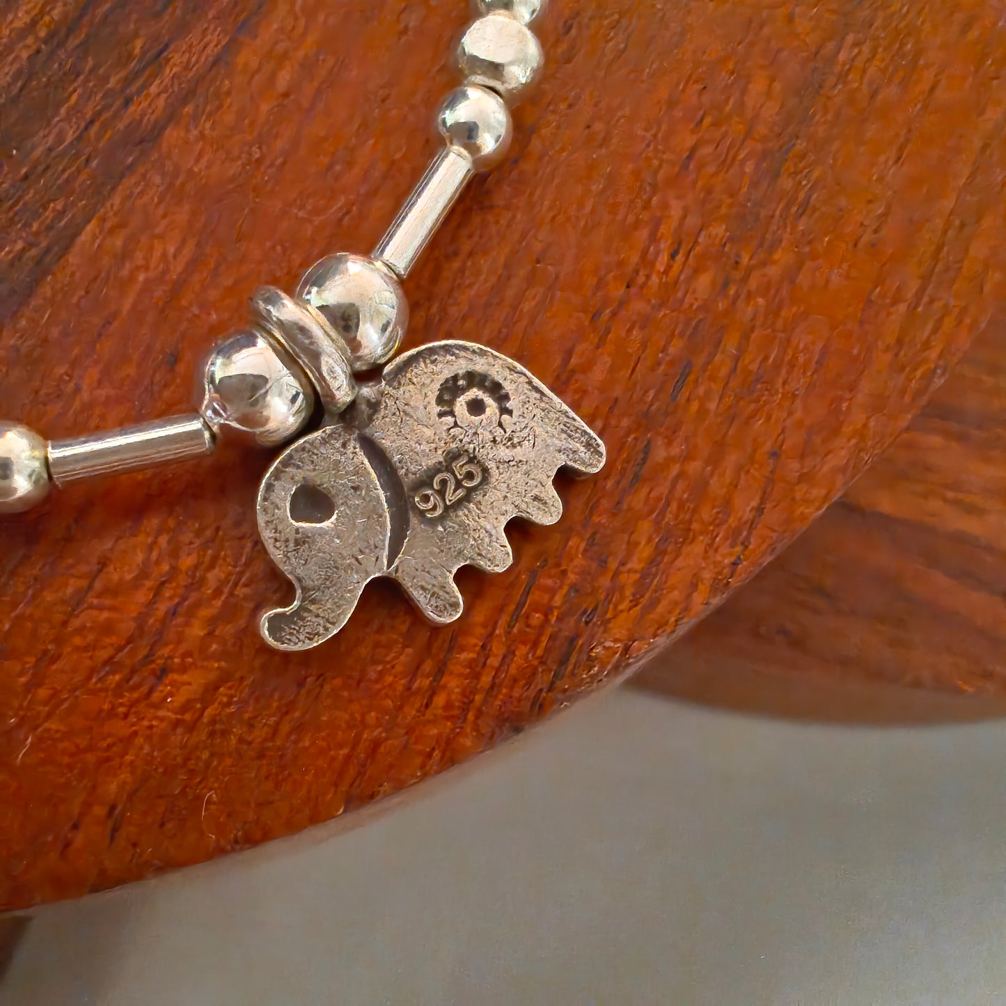 Exquisite Loose Bracelet With Elephant And Flower Charms