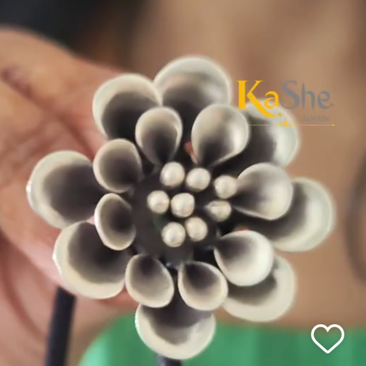 Exclusive 3D Flower Wrist Band Cum Hair Tie