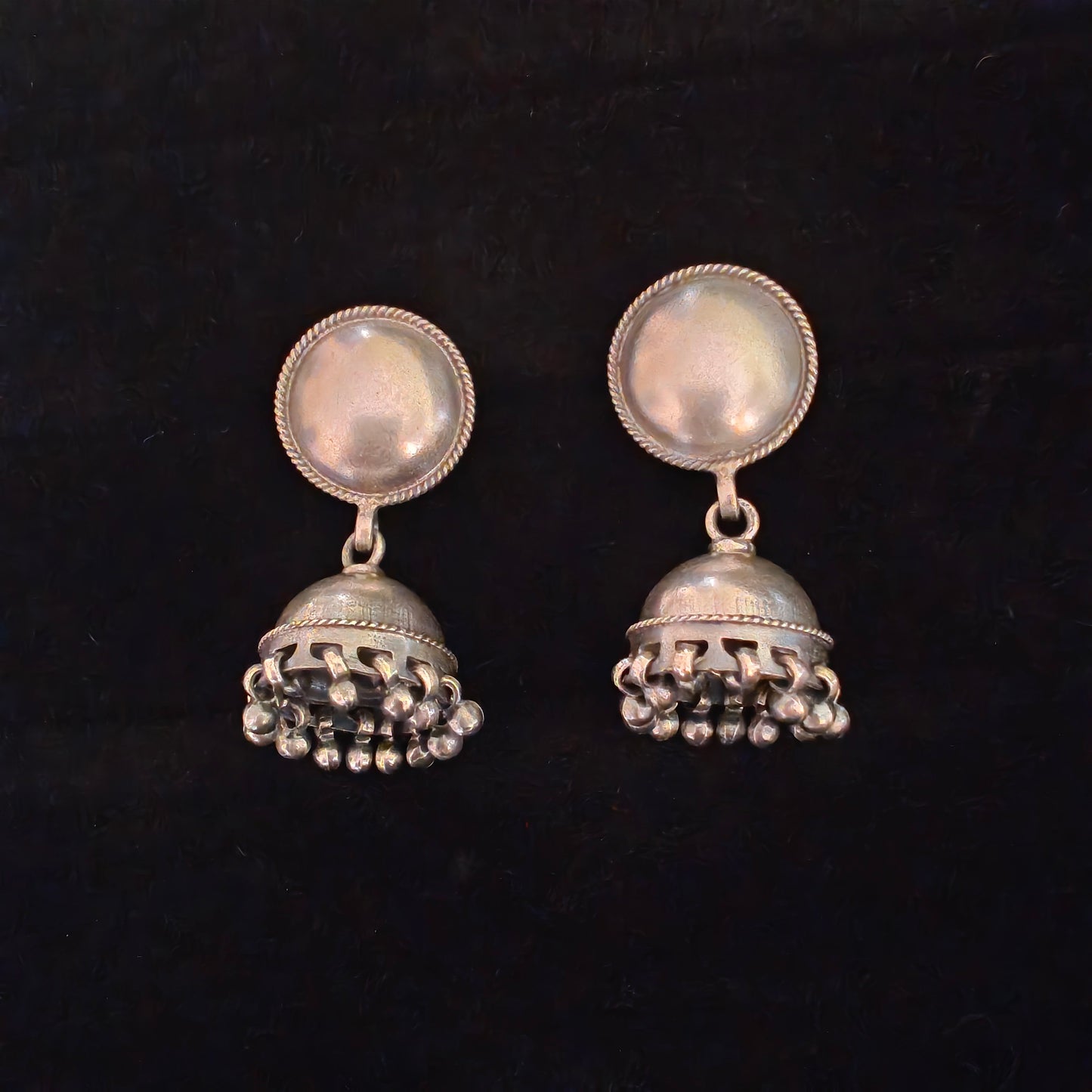 Classic Evergreen 92.5 Silver Statement Jhumka