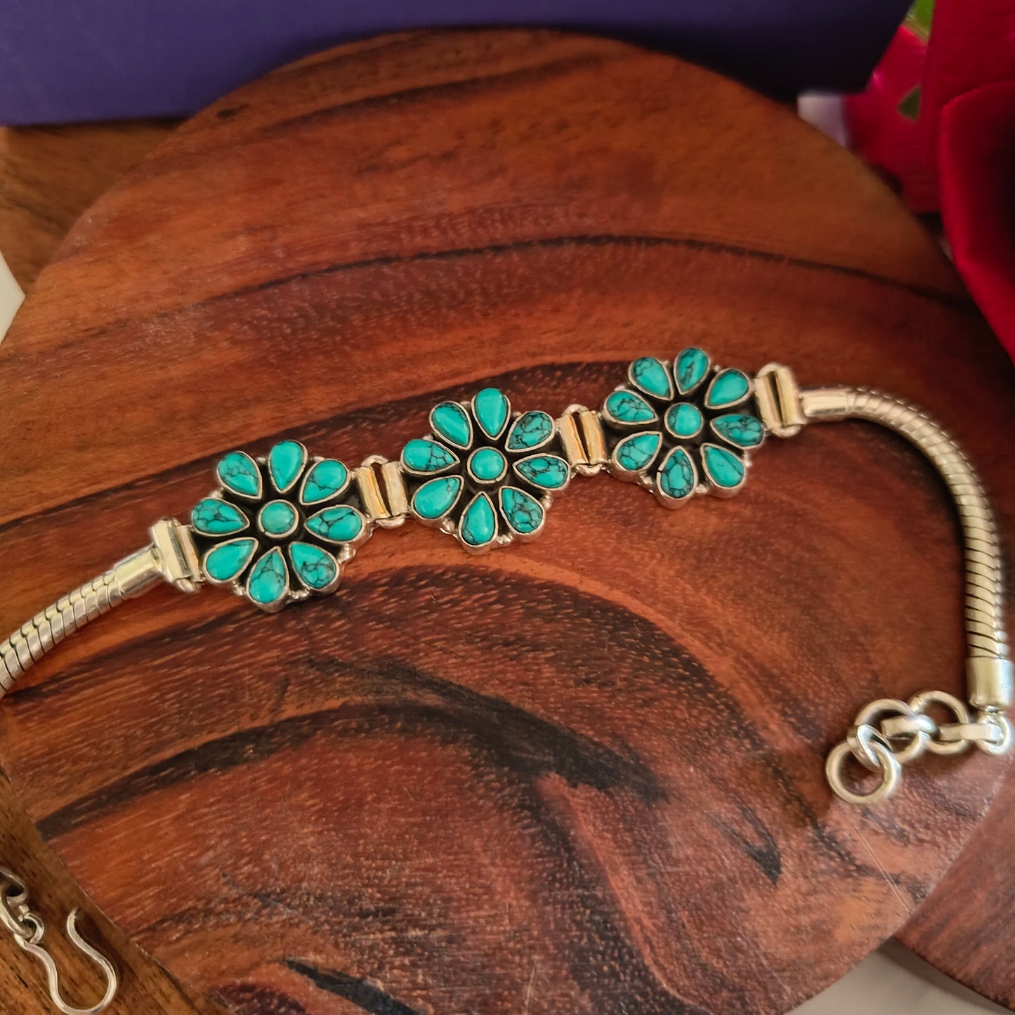 Exquisite Turquoise Loose Bracelet