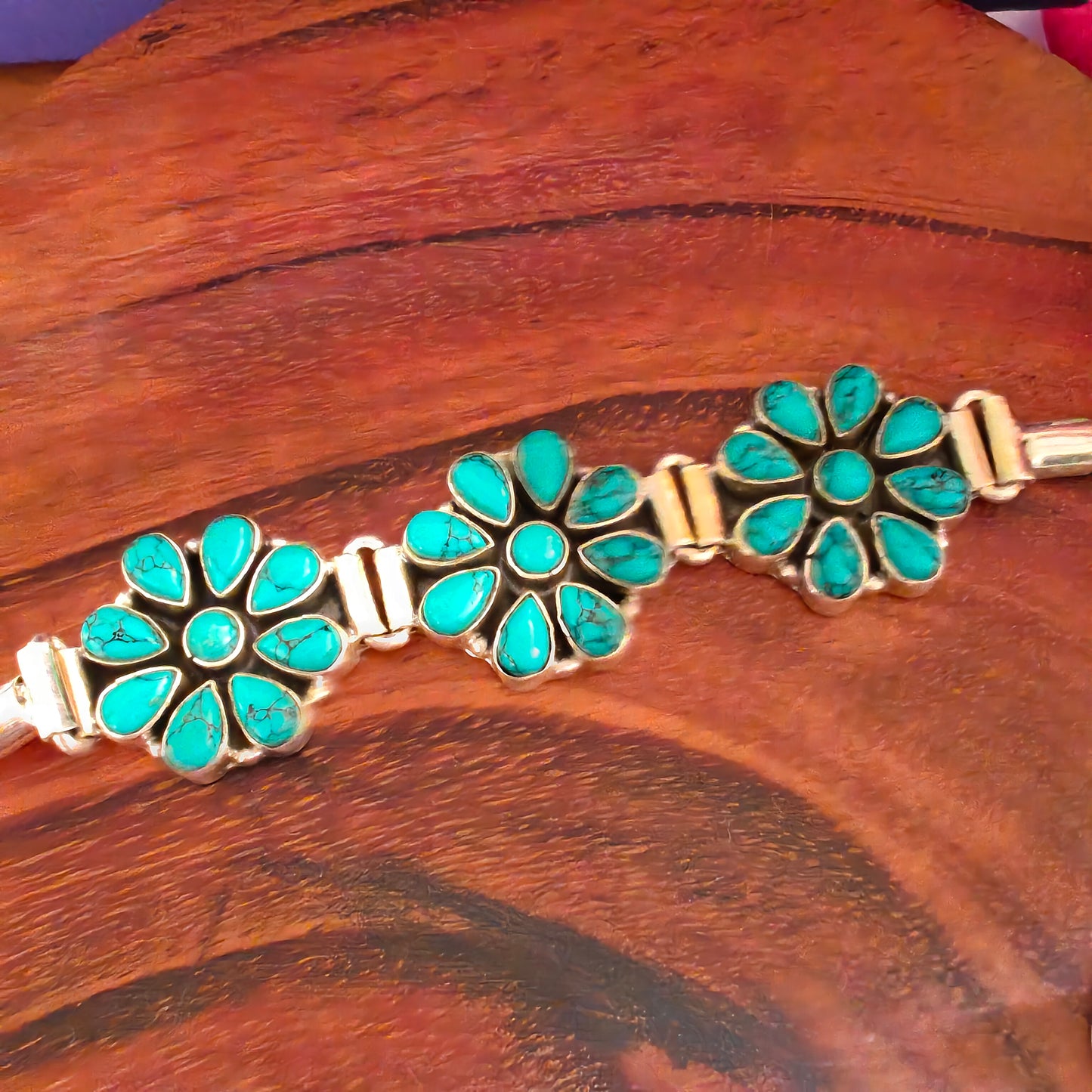 Exquisite Turquoise Loose Bracelet