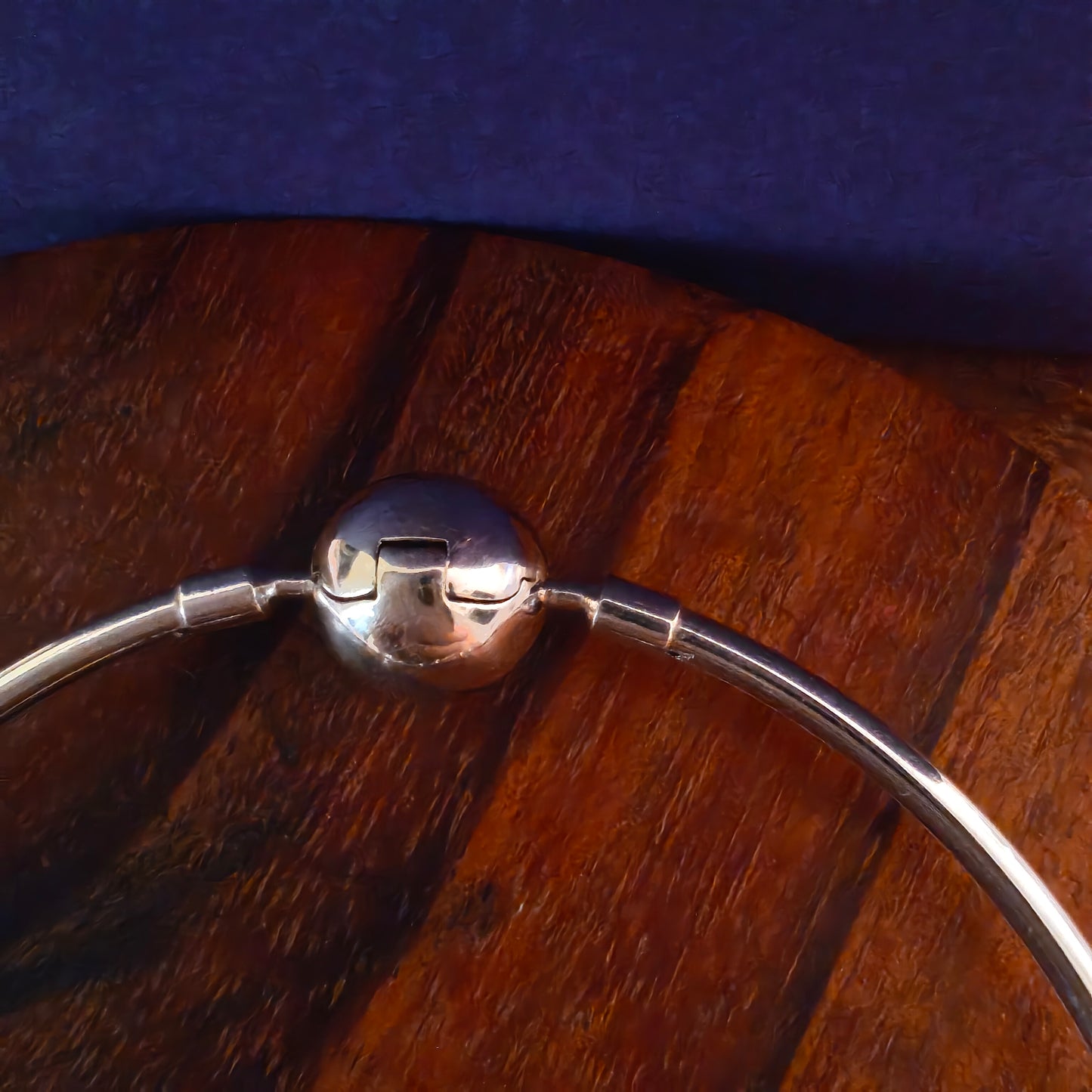 Silver Pandora Bracelets Openable Flexi Kada CZ Stones Evil Eye