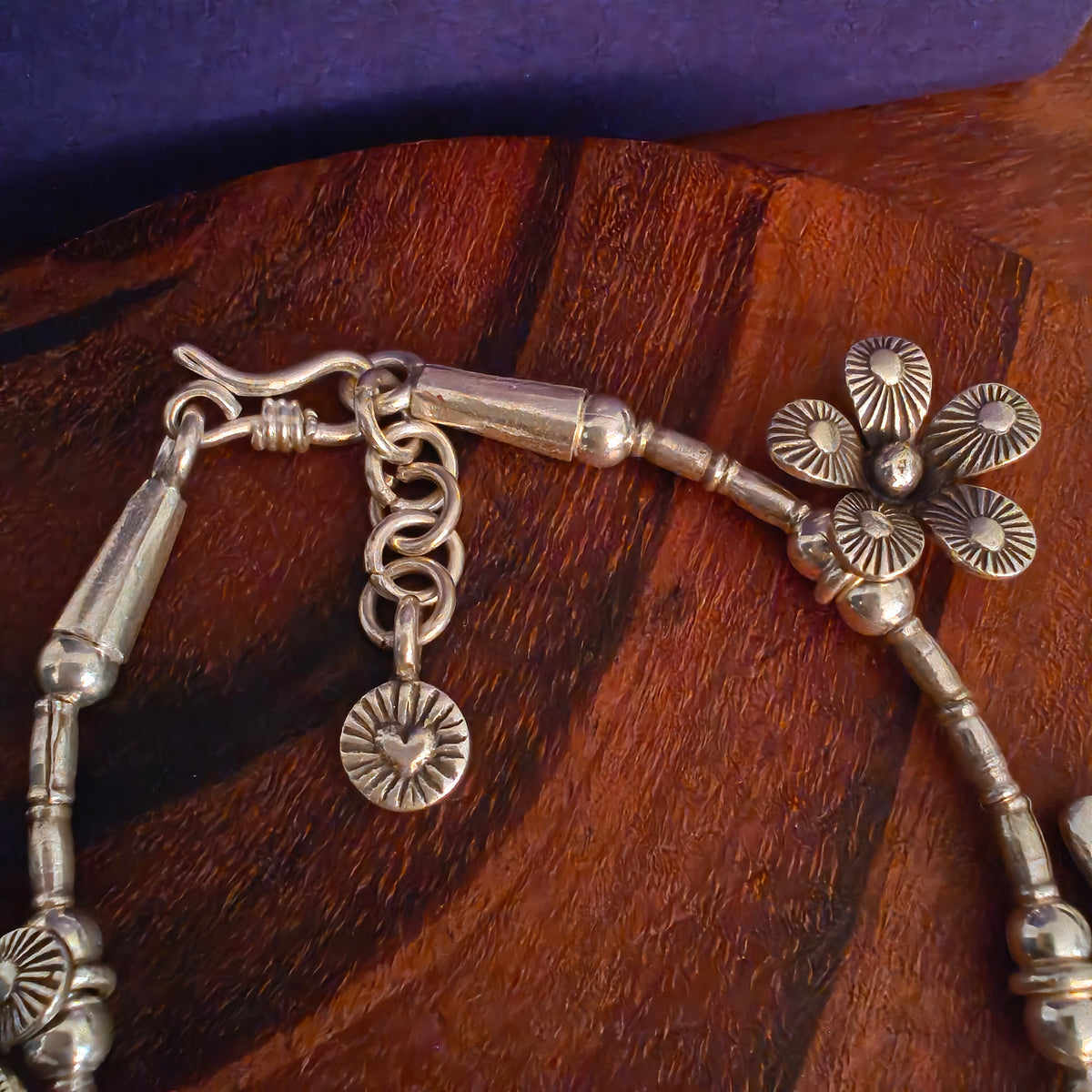 Exquisite Statement Loose Bracelet With Rose Textured Flowers Butterfly Charms
